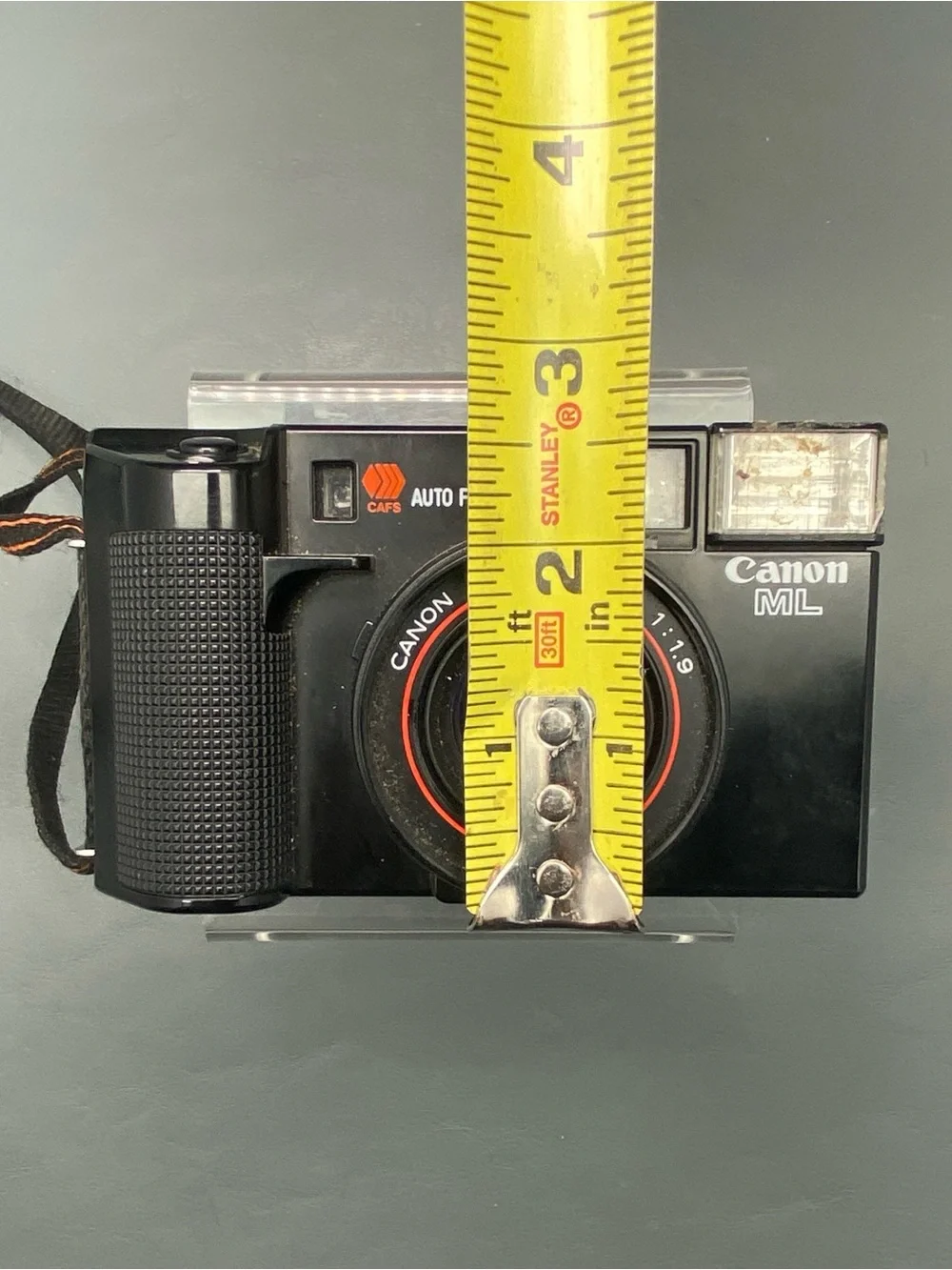 Canon AF35ML Film Camera 40mm 1.9 Vintage Japan Parts Flash Does Not Work